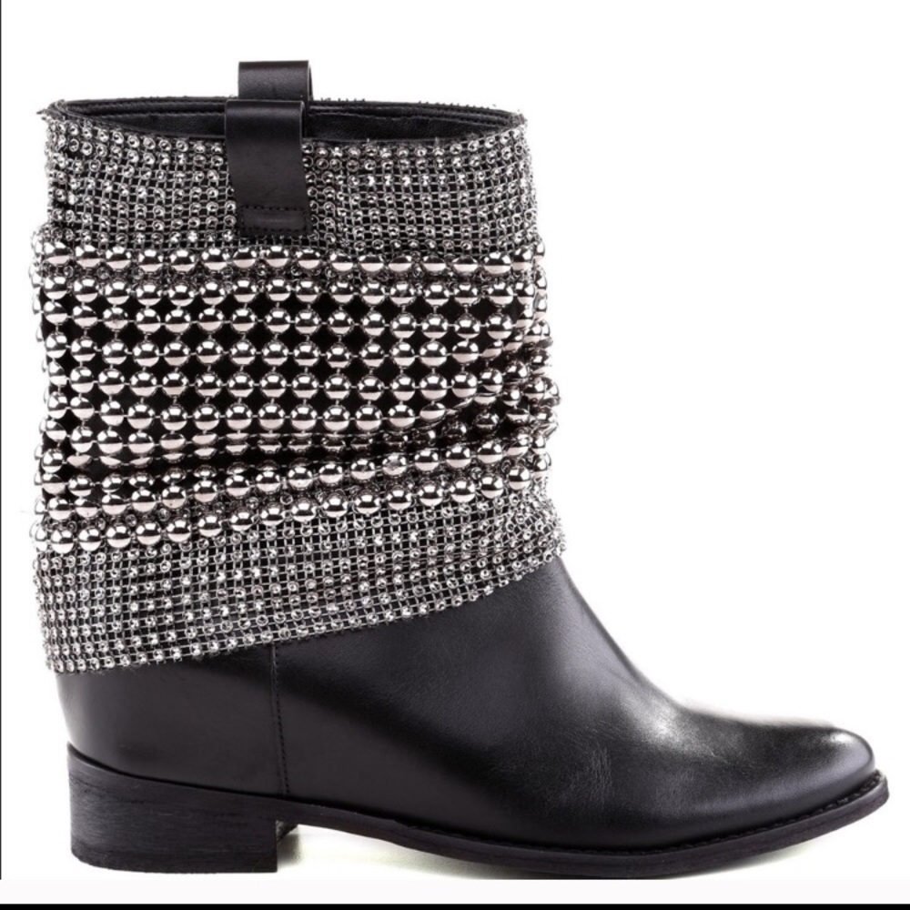 Schutz, hidden wedge heel